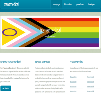 Transmedical Webpage